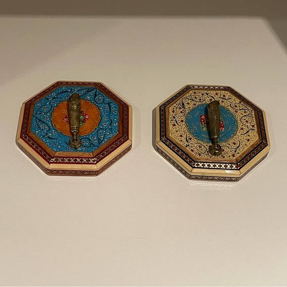 Handmade khatam pen holders - Picture 2 of 4